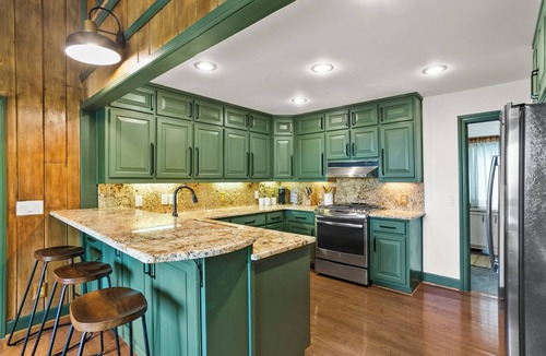 Big Canoe House | Mountain Laurel Lodge in Big Canoe with mountain views and game room!