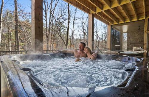 Foxfire Estates House | Mountain View Hot Tub Sauna Fire Pit Grill