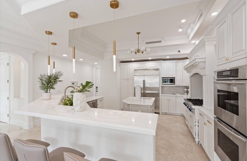 North Miami Beach House | Movie theatre, Elevator Beach Mansion