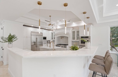 North Miami Beach House | Movie theatre, Elevator Beach Mansion
