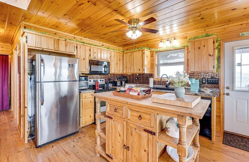 Murphy Cabin | Mtn-View Cabin: Deck & Pets Welcome in Murphy