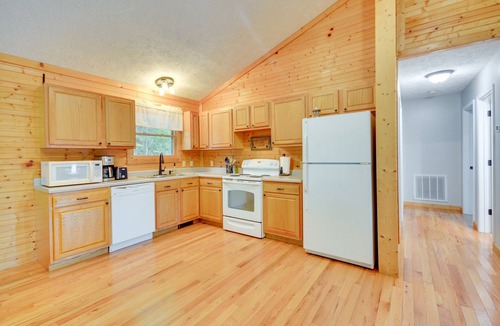 Woodlawn Cabin | Mtn View + Fire Pit: Pet-Friendly Woodlawn Cabin!