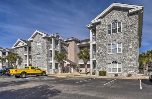 Central Myrtle Beach House | Myrtle Beach Condo: Golf Course + Pool View!