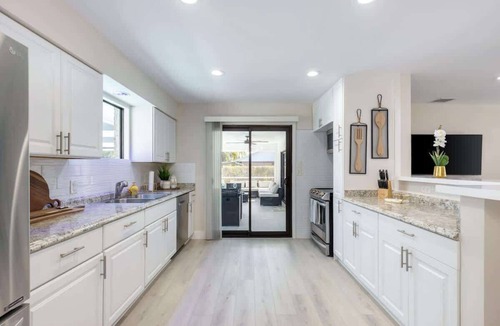 East Naples House | Naples Gem Near Beach | Heated Pool & BBQ