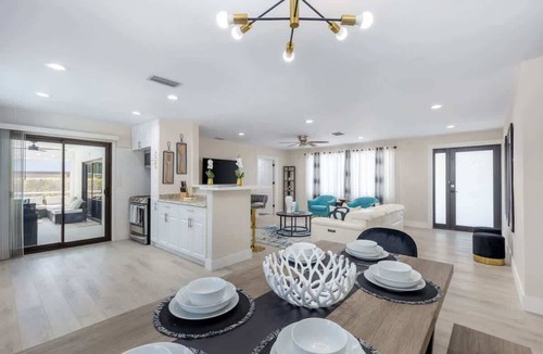 East Naples House | Naples Gem Near Beach | Heated Pool & BBQ