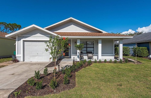Naples Park House | Naples Park Paradise with salt water heated pool.