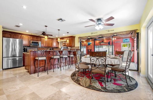 North Naples House | Naples Retreat, Game Room + Pool, Table & Darts, Fenced Yard, Pet Friendly