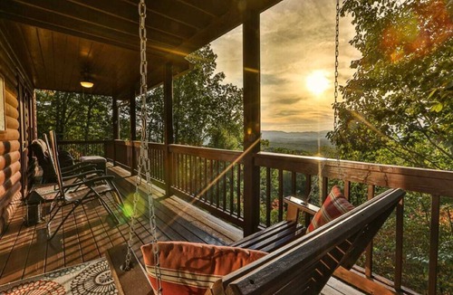 Ridgeline Vistas Cabin | Nature's Loft by Mountain Oasis | Sunset Mountain Views