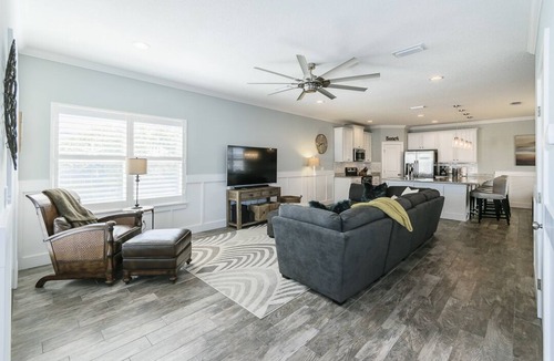 Jacksonville Beach House | Near Mayo Clinic 2 blocks from ocean 4 BR pet friendly perfect family home.