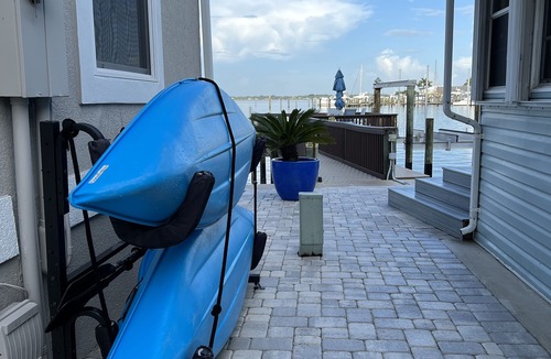 Hutchinson Island South Cottage | Nettles Island Waterfront with Dock & steps from Beach-plus Golf Cart Credit