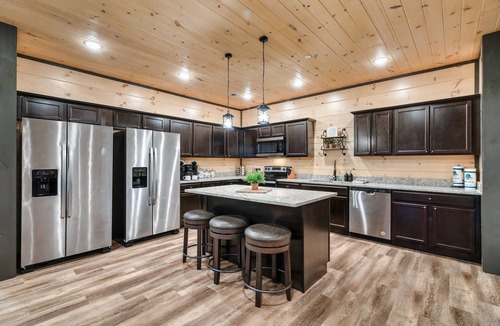 Sevierville Cabin | NEW! 12BR, Pool, Hot Tub, Sleeps 26