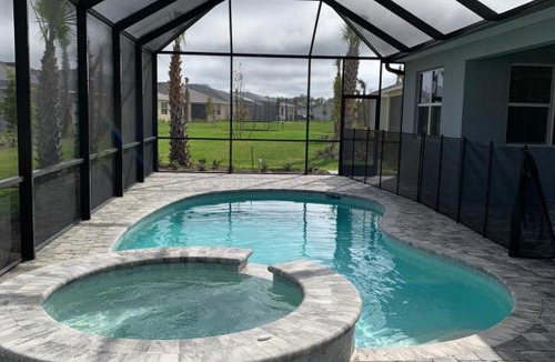 Biggar House | New and Beautiful Babcock Ranch home with Private Screened in Heated Pool