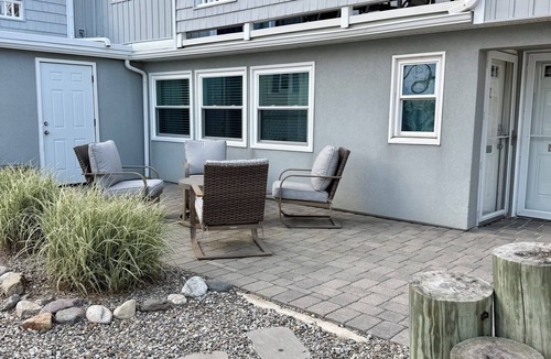 Ship Bottom Condo | NEW! Beach Blessings 1st Floor Condo 1 Block to Beach Sleeps8 Pet Friendly