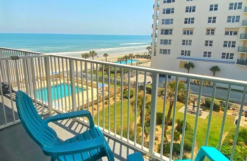 Schulte Park Apartment | NEW Gorgeous Ocean View Studio in Daytona Beach!