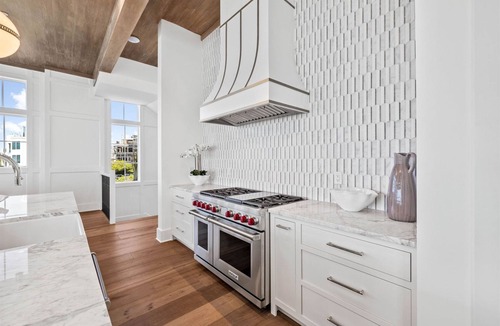 Seagrove Beach House | NEW GULF-FRONT STUNNER! Game Room, Private Pool, LSV, Bikes! Sleeps 20!