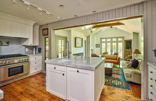 New Hope House | New Hope Luxury Compound with Cottage and Studio, Parking & In Town