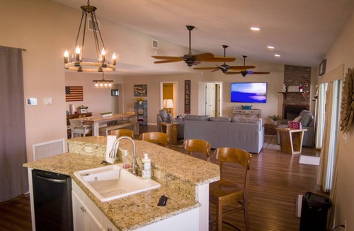 Sylvan Shores House | NEW! Lake Clay Waterfront Escape w/ Pool & Dock!