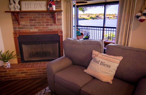 Sylvan Shores House | NEW! Lake Clay Waterfront Escape w/ Pool & Dock!