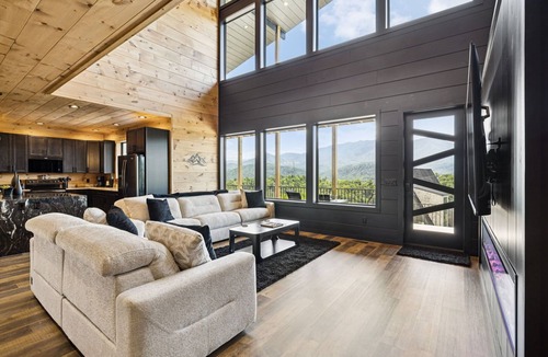 Chalet Village North Ski Chalet | New Large Luxury Chalet, private heated indoor pool with awesome Mountain Views!