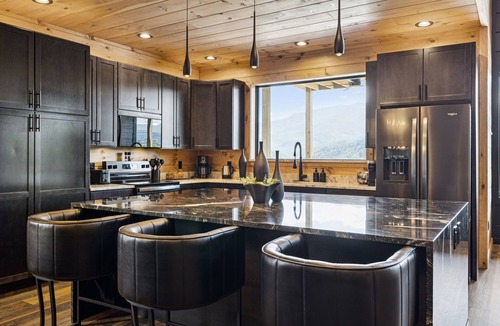Chalet Village North Ski Chalet | New Large Luxury Chalet, private heated indoor pool with awesome Mountain Views!