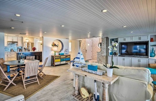 New Smyrna Beach House | NEW! Lavish Beachfront House w/Outdoor Kitchen!