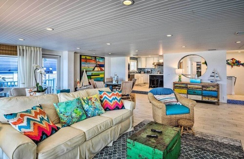 New Smyrna Beach House | NEW! Lavish Beachfront House w/Outdoor Kitchen!
