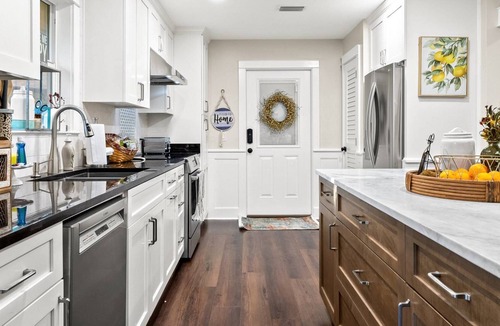 Panama City House | NEW LISTING 2 Bedroom with Boat Dock, Less than 20 Min Drive to the Beach, Backyard Oasis, FREE WiFi