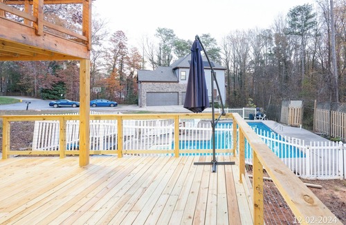 Marietta Villa | New Luxe Spa-Suites & Pool + HotTub + Zipline near Braves Stadium