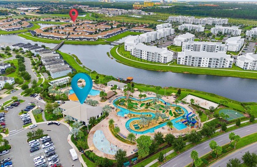 Kissimmee House | New Near Disney Lake View Pool Mario Sleeps 10