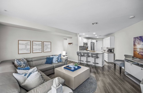 Ship Bottom Condo | New! Renovated 2-bedroom condo in Ship Bottom with pool, walkable to beach/shops