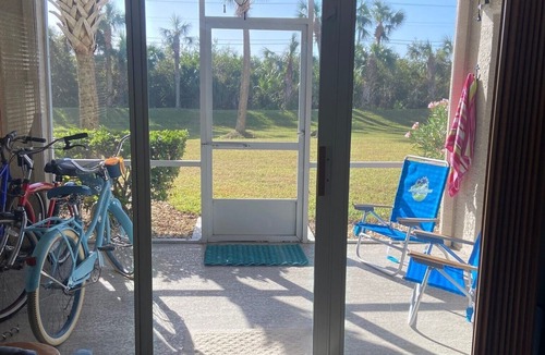 Bouchelles Island Condo | New Smyrna Beach intercoastal complex blocks from the beach!