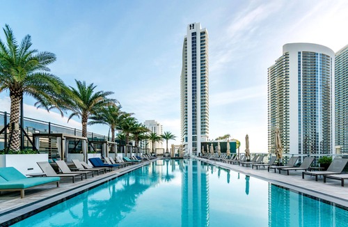 Hallandale Beach Condo | NEW2020 1Bed+2Bath NE CornerCondo, Amazing Ocean Views@NewHydeResort