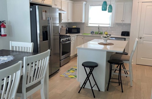 Normandy Beach Condo | Newly Built 3-bedroom condo down the road from the Non-taged private Beach