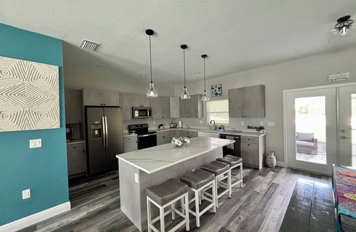 Avis Oaks House | Newly built modern 3-bedroom house close to Hospital, Springs, and Beach.