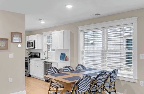 Mantoloking House | Newly Listed 3BR 2BA Private Beach Townhome Steps to Beach Mantoloking NJ