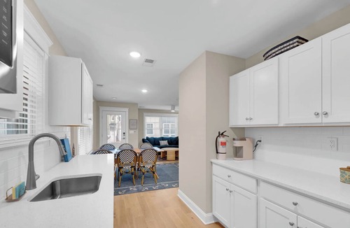Mantoloking House | Newly Listed 3BR 2BA Private Beach Townhome Steps to Beach Mantoloking NJ