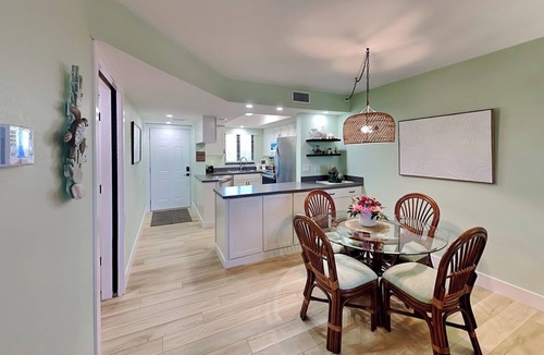 Mid Island Condo | Newly Renovated Gulf-Front Retreat with Stunning Views + Direct Beach Access!