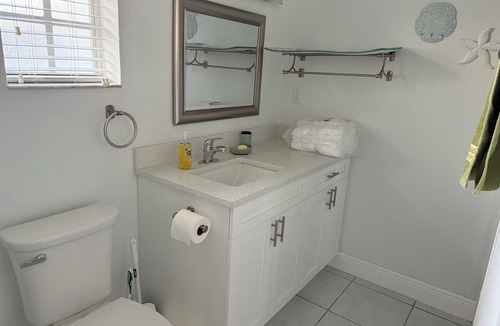 Redington Shores House | Newly Renovated Beachside Duplex in Redington Shores – Steps from the Sand!