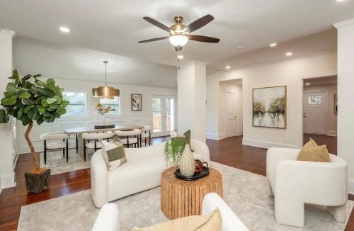 North Ormewood Park Villa | Newly Renovated 3BR Minutes From Benz Stadium & DT