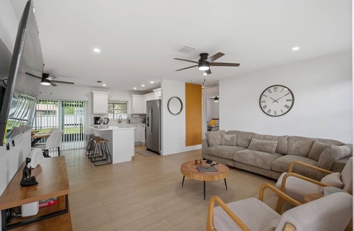 Fort Myers Shores House | Newly renovated 3BR/2BA home with modern finishes, fast WiFi, central A/C,