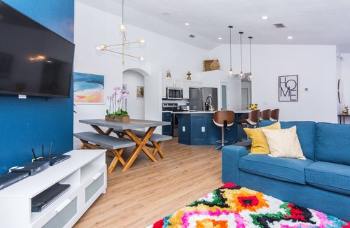 Eagle Pointe South House | Newly renovated home with 4 bedrooms in which 2 are masters and a heated pool