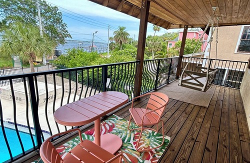 Cocoa Apartment | Newly Renovated Water Front in Historic Cocoa Village with Pool!