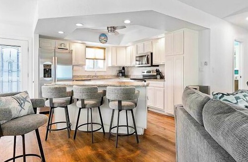 Marineland Acres House | Ocean Blue – Coastal Haven w/Private Pool, Golf Cart, & Steps to the Beach!