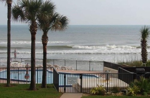 New Smyrna Beach Condo | Ocean Front Building - Heated Pool - Spacious 2 BR/2.5 Condo - Family Friendly