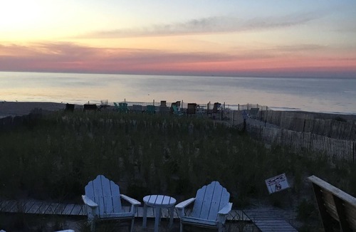 Point Pleasant Beach House | Ocean Front House with a Private Beach and Dune Garden.