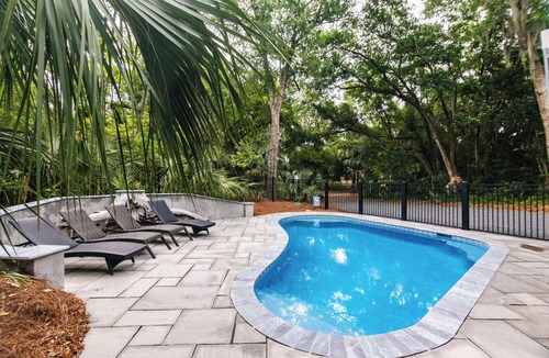 Edisto Island House | Ocean Shade | Edisto Beach Vacation Rental | Private Pool Oasis | Walk to Beach