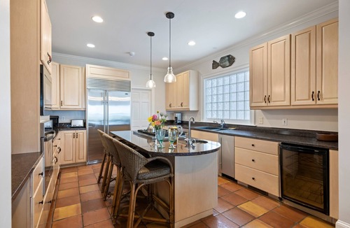 Ocean Point House | Ocean View Home in Gated Wild Dunes on Golf Course & Pool Access!