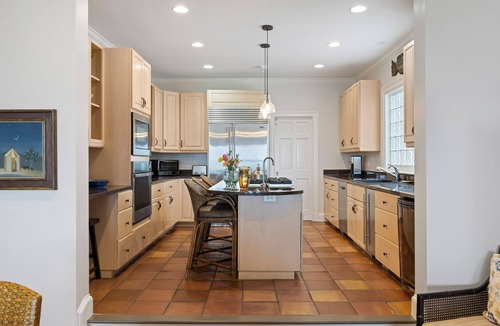 Ocean Point House | Ocean View Home in Gated Wild Dunes on Golf Course & Pool Access!