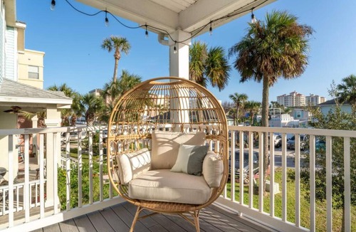 Jacksonville Beach House | Ocean views, Elevator, Game Room, Two balconies