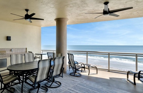 Daytona Beach Condo | Ocean Vistas 406 Direct Oceanfront Huge Private Balcony